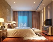 现代卧室场景模型 max2011 带贴图