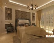 别墅欧式卧室-外套客厅-max2012含灯光-无贴图