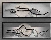 中式禅意立体挂画 带贴图