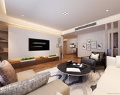 现代简约客餐厅 max2012 带贴图+效果图