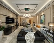 后现代客餐厅 max2014 带贴图+效果图