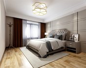 现代主卧室+次卧 max2014 带贴图材质贴图渲染参数+效果图