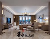 新中式风格客餐厅 max2012 贴图灯光材质齐全