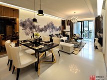 合肥万达城展示中心85平米样板间