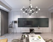 现代客餐厅 max2012 贴图灯光材质都有 +效果图