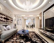 欧式客厅+餐厅-max2014-带贴图+效果图