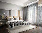 现代卧室 max2012 贴图材质灯光全+效果图