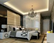 现代简约卧室-3DMAX2012-带灯光材质-含无水印大图