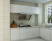 白色柔光漆面厨房模型-09版-带贴图