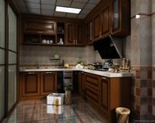 欧派加州樱桃橱柜厨房模型 max2014 带贴图+效果图