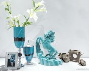 欧式杯花瓶 骏马 相框 组合装饰品 max2009 带贴图