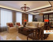 全套中式家装-客餐厅+卧室+书房-max2012-带贴图材质灯光