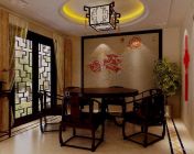 中式餐厅模型-附带贴图-max2012及材质灯光