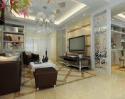 现代欧式客餐厅-max2009-带贴图+效果图