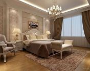 带衣帽间的卧室模型-3D2010-带贴图材质