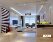 现代客厅餐厅模型下载-max2009-带贴图