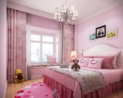 粉红女儿房 max2011版 贴图灯光材质齐全+效果图