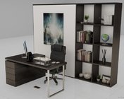 办公桌椅、柜子组合模型 max2014 带贴图