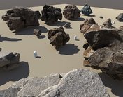 真实照片扫描石头3D模型  Yughues PhotoScanned Rocks