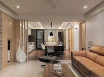 99平米北欧简约新三居 空间挥别三十年老屋格局