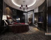 精品豪华卧室模型下载 欧式-地毯-圆床-贴图