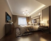 新中式主卧 max2012 贴图灯光材质均有+效果图