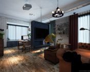 loft风格 贴图灯光材质齐全 3Dmax2012