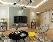 现代客厅餐厅 max2015 (附max2012版) 贴图灯光齐全+效果图