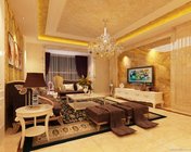 欧式客厅+餐厅 MAX2012 带贴图+效果图
