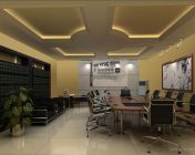 装饰公司办公空间室内设计（含3D模型和CAD图纸）