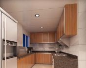 现代家装厨房-max2011-带贴图材质灯光+效果图
