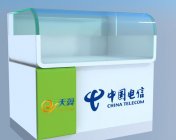 中国联通及电信所有固定展柜柜子全套模型