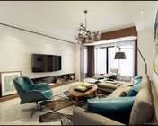 现代简约客餐厅+过道+玄关 max2014 带贴图+效果图
