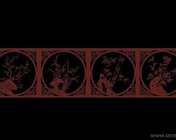 梅兰竹菊镂空雕花模型 附材质 max2014