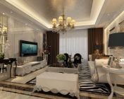 欧式客餐厅 3Dmax2012 带贴图+效果图