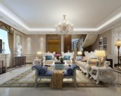 一套欧式客餐厅+卫生间-max2012-带贴图+效果图