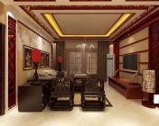 中式客餐厅-max2012-带贴图