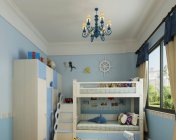 蓝调小孩房 MAX2011 带贴图+效果图