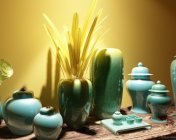 新古典中式陶瓷罐花瓶器皿组合