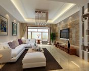 现代客餐厅+玄关-max2011-带贴图+效果图