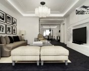 现代简约客餐厅+玄关-max2011-带贴图