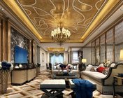 欧式客厅+餐厅 max2010 带贴图+效果图