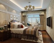 美式卧室 max2012 贴图灯光材质齐全+效果图