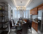 厨房+餐桌 max2012 贴图灯光材质齐全+效果图