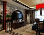 华丽新中式客餐厅-max2009-带贴图+效果图