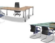 [推荐]非常现代而又常用的办公文台和椅子两套！