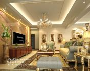 重庆精致欧式三居室设计-灯光+材质+贴图-MAX2010