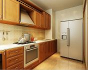 厨房模型-max2009-贴图灯光材质齐全+效果图