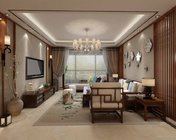 新中式客餐厅 max2014 带贴图+效果图
