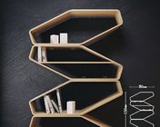 现代创意书柜模型 MAX2013 贴图全